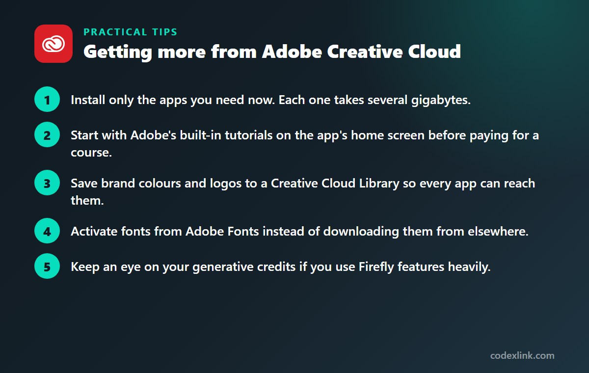 5 practical tips for getting more from Adobe Creative Cloud