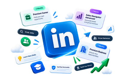 LinkedIn Premium & Sales Navigator Subscription