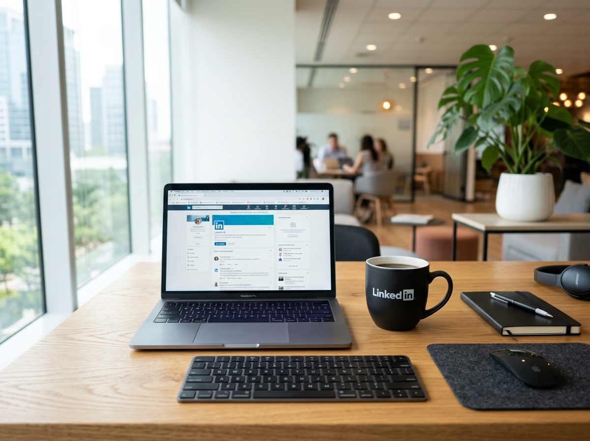 LinkedIn Subscriptions on Desk