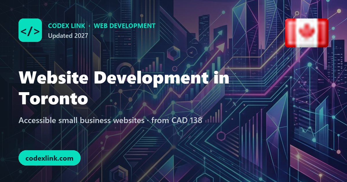 Website Development Services in Toronto, Canada (2027 Prices)